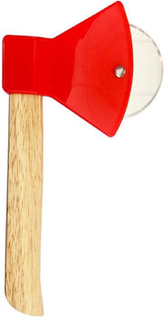 Pizzasnijder a forma di stella in acciaio inossidabile - Strumento per la preparazione delle wafel di pizza - Regalo creativo - Rosso