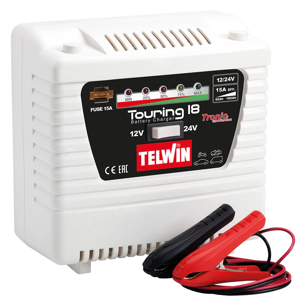 1pz caricabatteria 'touring 18' 12/24 v - 230 v - 1 ph  50/60hz cod:ferx.511186nlm