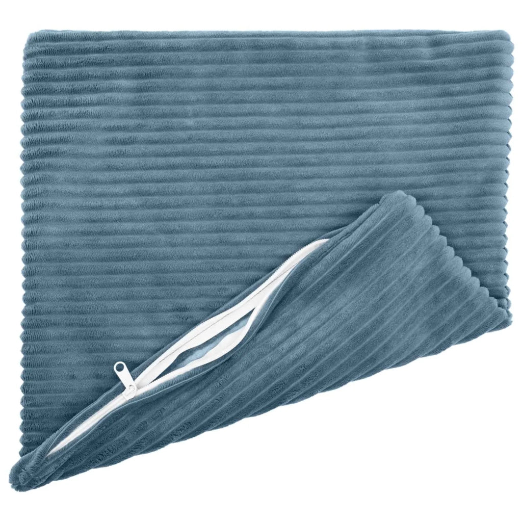 Federa 6 pcs HEERLEN Blu 50 x 50 cm corduroy 910889