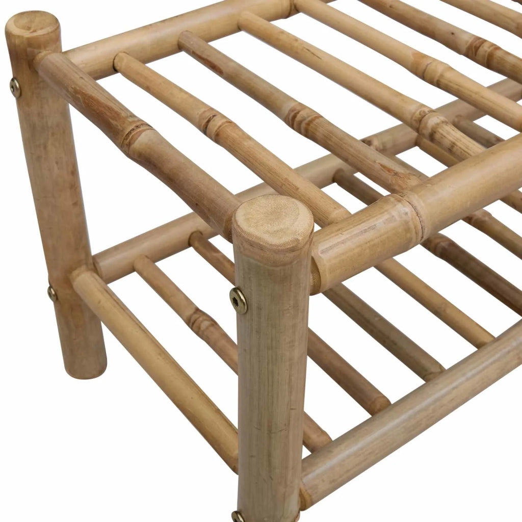Scarpiera con lo scaffale Naturale 68 x 28 x 30 cm Bambù 42028235