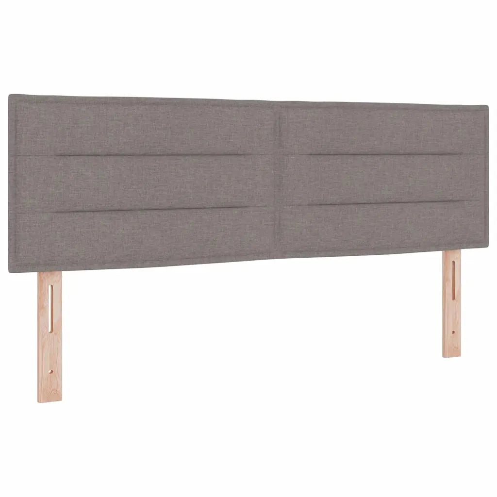 Letto a Sorgente LED con materasso Talpa 140 x 200 cm Tessuto