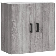 Armadietto a Muro | Mobile Pensile Grigio Sonoma 60x31x60 cm in Legno Multistrato