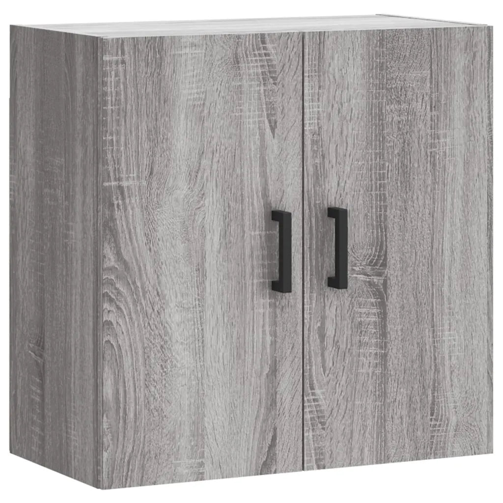 Armadietto a Muro | Mobile Pensile Grigio Sonoma 60x31x60 cm in Legno Multistrato