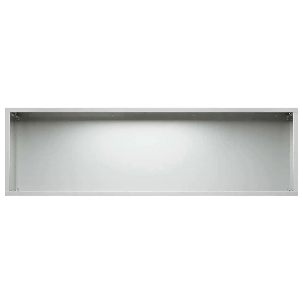 Vaso da giardino 2 pz Argento 100 x 30 x 30 cm Acciaio zincato 8005229