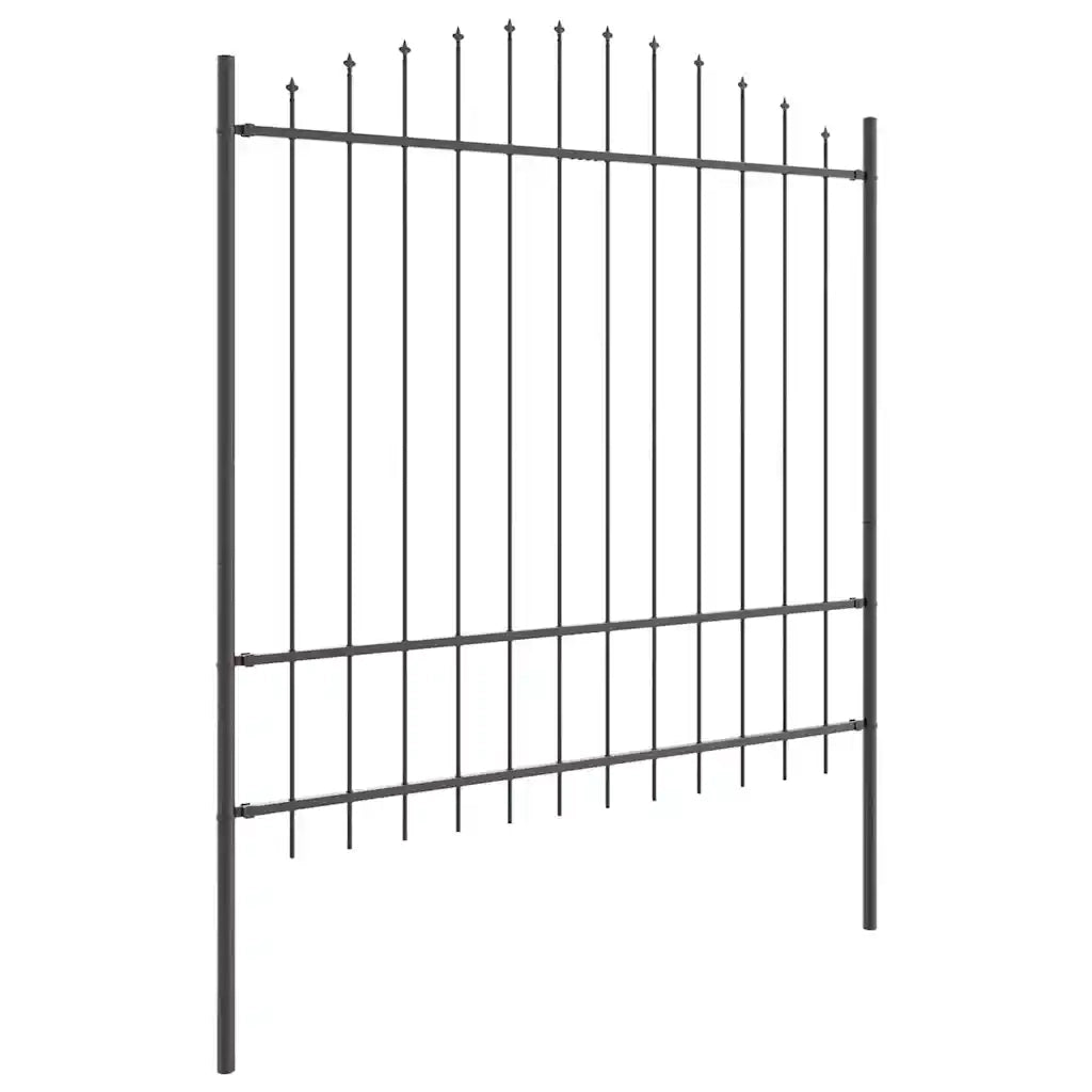 Recinzione per Giardino | Recinzione da cortile Woerden Grigio 170 x 215 cm