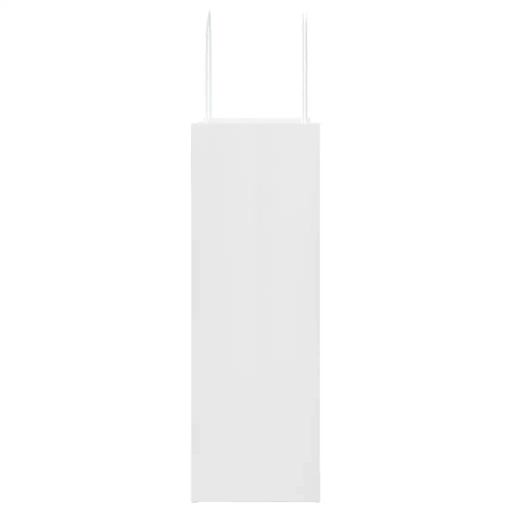 Sacchetti di Carta 50 pz con Manici Bianchi 26x12x35 cm 4101604