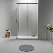 BOX DOCCIA ELITE ANGOLARE 80x120 CM SCORREVOLE TRASPARENTE