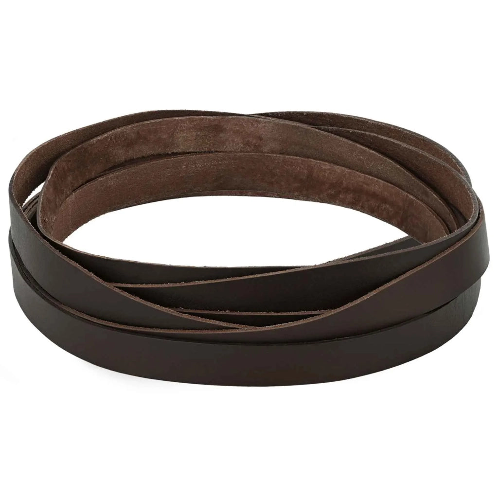 Cinturino in pelle Marrone Scuro 500 x 2 cm Pelle 42034185