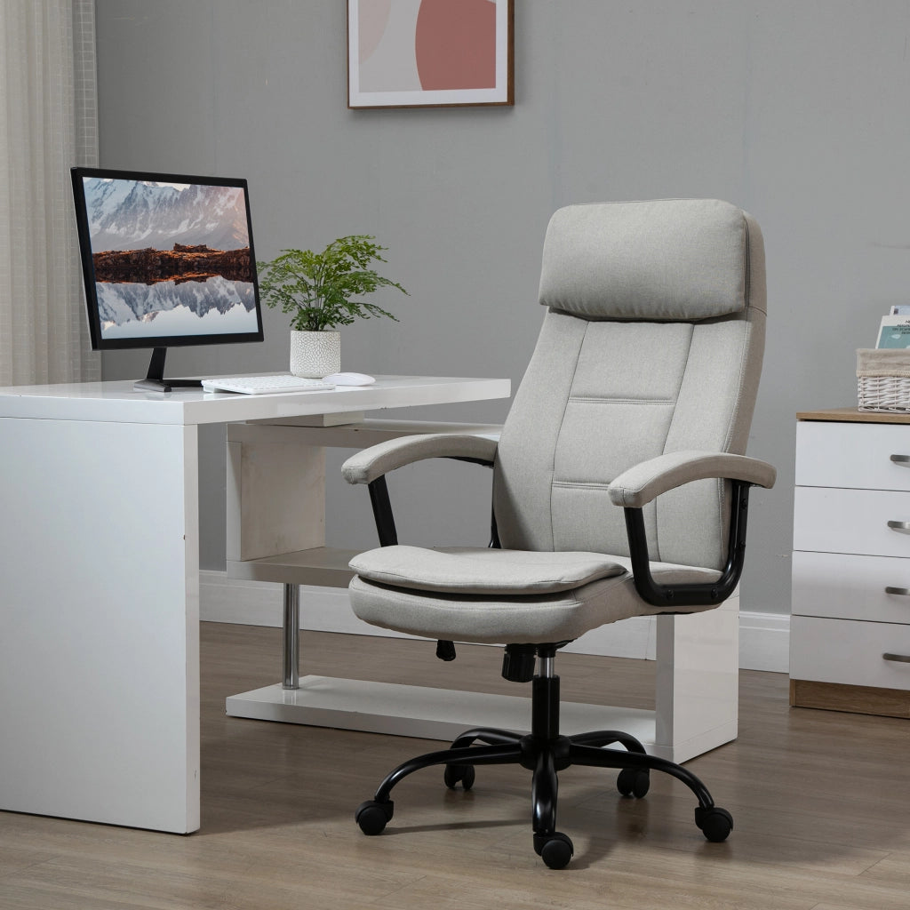 Sedia da ufficio massaggiante reclinabile ¨C Minimal ¨C Beige