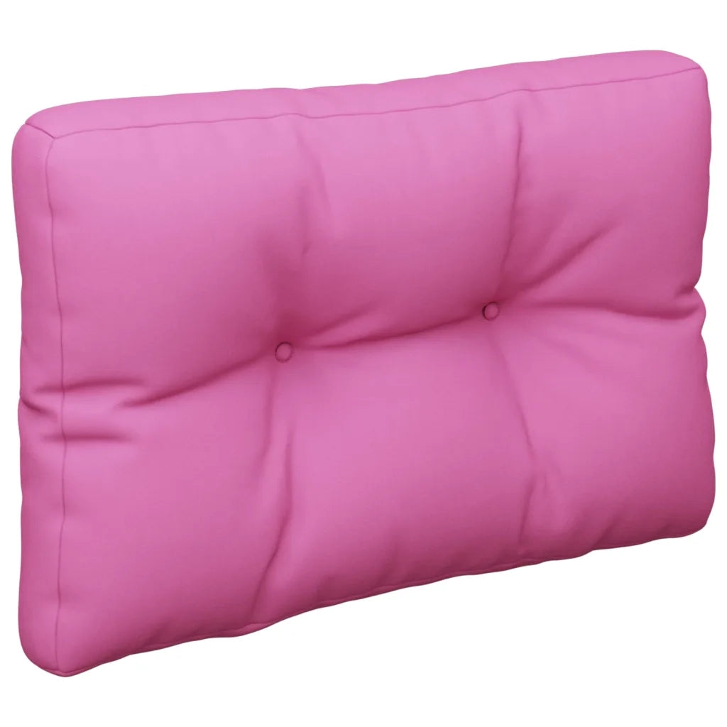 Cuscini per Pallet 2 pz Rosa in Tessuto 360687