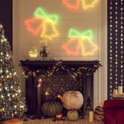 Figure Natalizie Campane con 72 LED 3 pz 50x56 cm 3154280