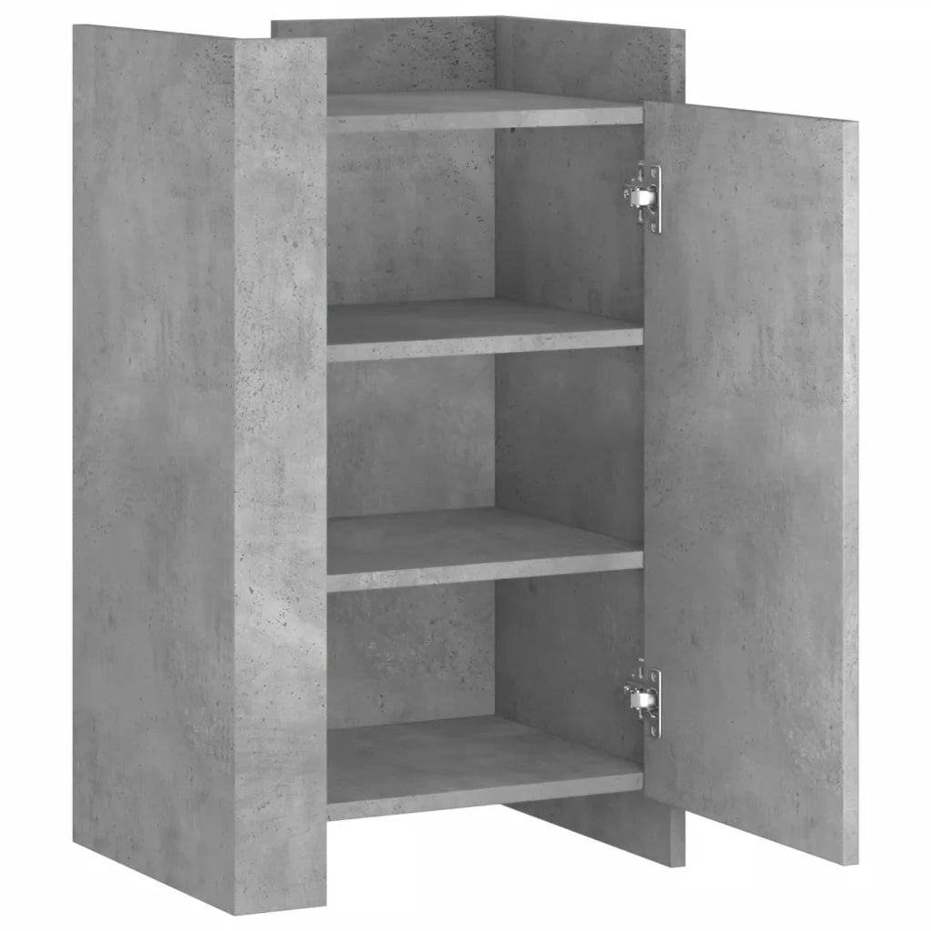 Credenza-Buffet-Armadio da cucina Grigio Cemento 45x35x75 cm in Legno Multistrato 769414