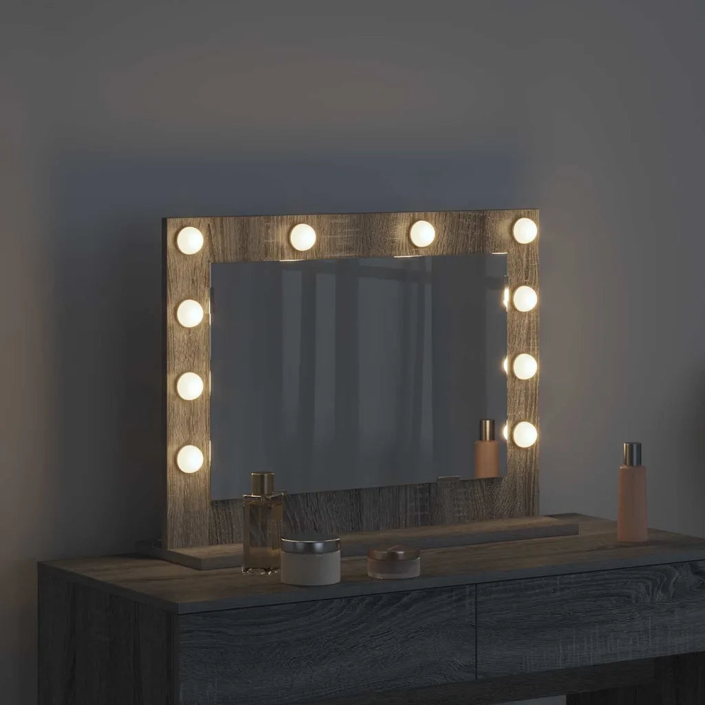 Specchio da Vanit¨¤-Specchio da Trucco Grigio Sonoma 60 x 45 x 18 cm