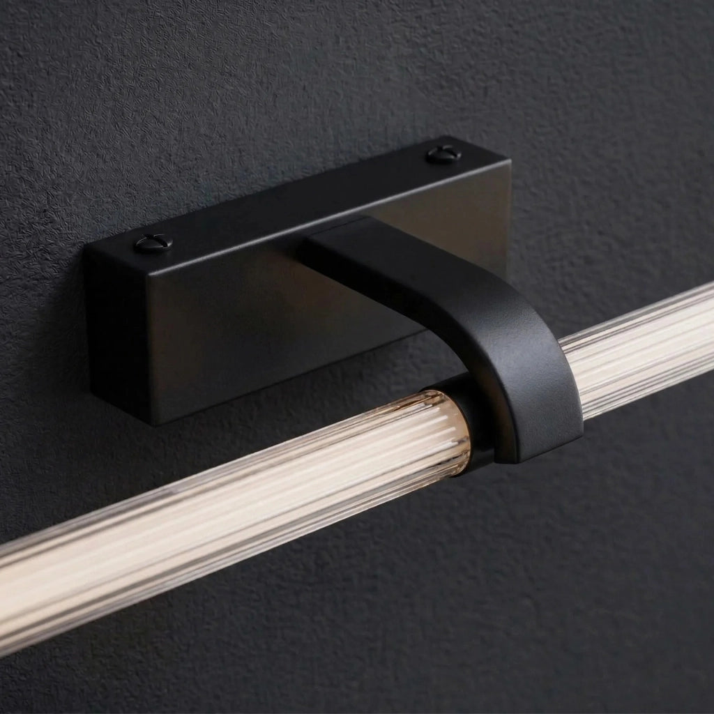 Applique Da Bagno Led APP1887-1W 40cm Black