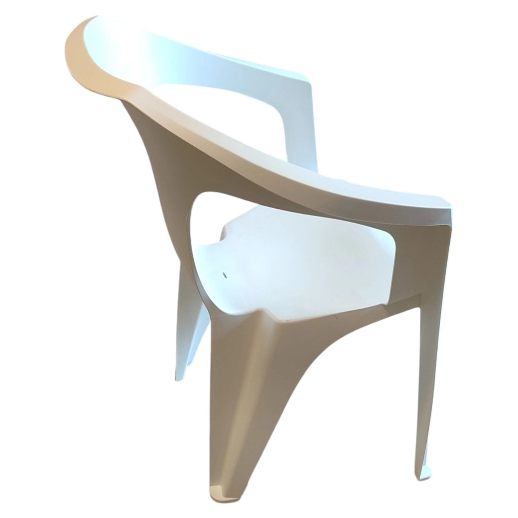 SEDIA IN PLASTICA MONOBLOCCO MARINA BIANCA