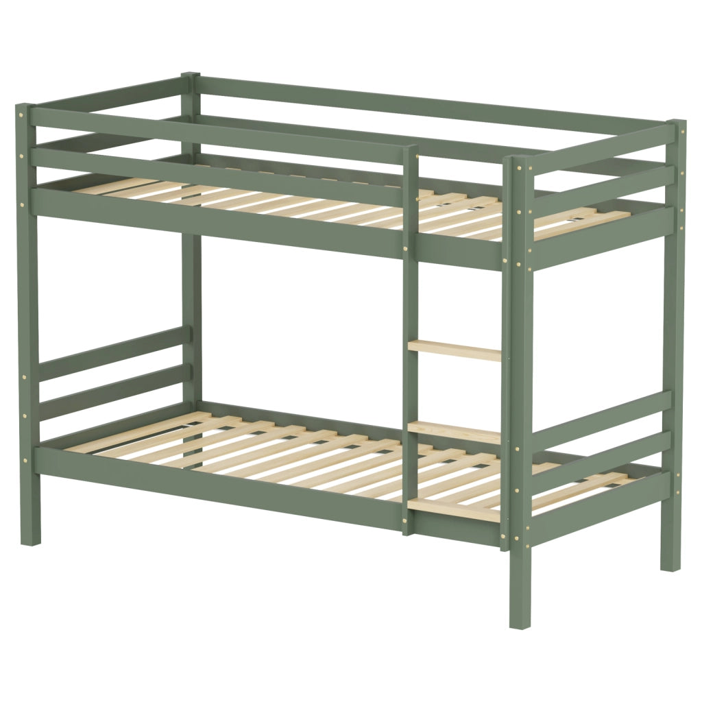 Letti a castello per bambini 190x90cm verde AMBRA