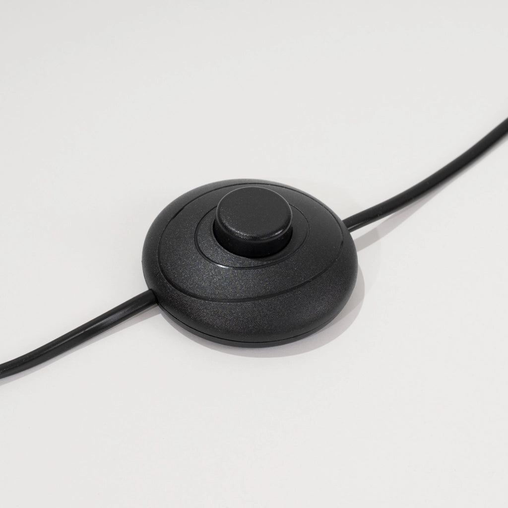 Lampada a sospensione e da terra moderna MULA con paralume in feltro, 45 cm, struttura nera