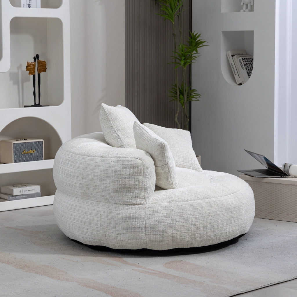 Poltrona Lazy comoda - Zephmum- Con tre cuscini per interni ed esterni