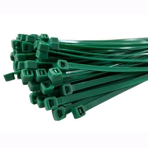 FASCETTE NYLON VERDI 2,5X100MM 100PZ