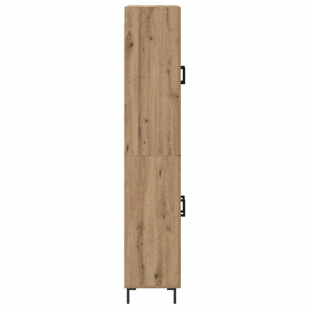 Credenza-Buffet-Armadio da cucina Rovere artigianale 69,5 x 34 x 180 cm 759984