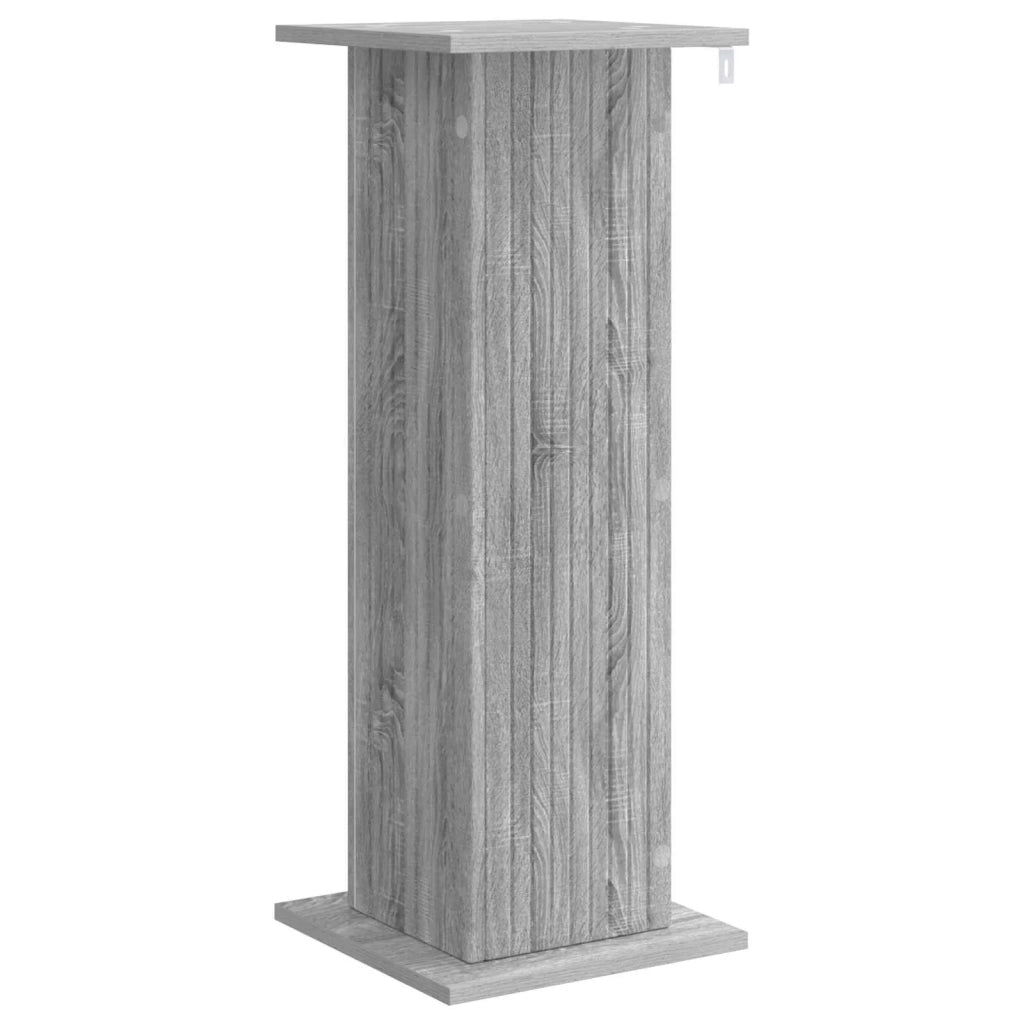 Supporto per piante | Sostegno per piante 2 pz Grigio Sonoma 30,5 x 30 x 80,5 cm