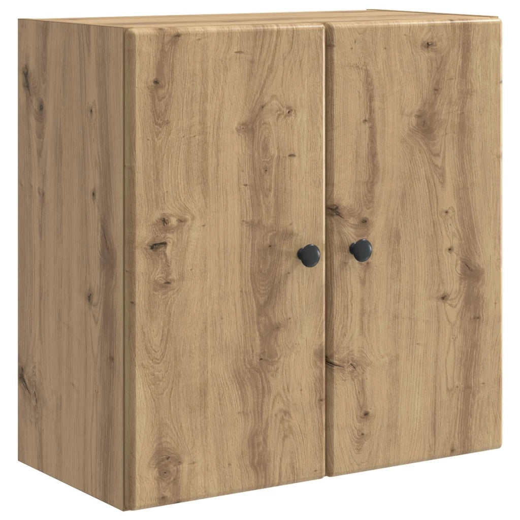 Armadietto a Muro | Mobiletto a muro Rovere Artigianale 59 x 31 x 60 cm