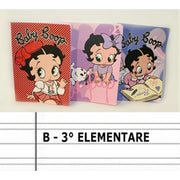 Trade Shop - 20 Pezzi Quadernoni Quadernone Per 3 Elementare Con Margine E Rigatura B Quader -
