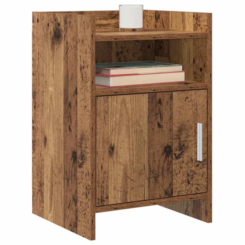 Comodini 2 pcs Legno antico 40 x 36 x 60 cm 8011048