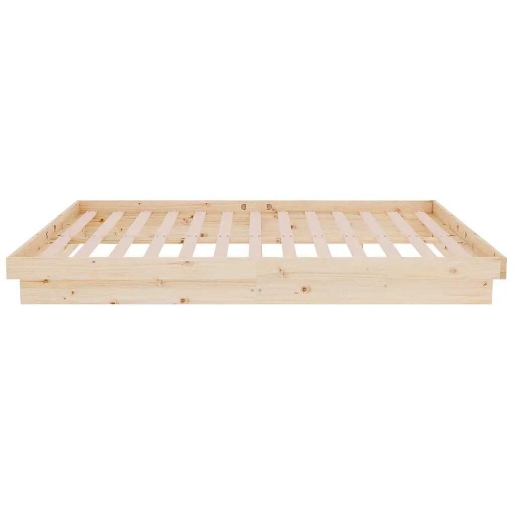 Giroletto-Struttura Letto in Legno Massello 120x200 cm 404936