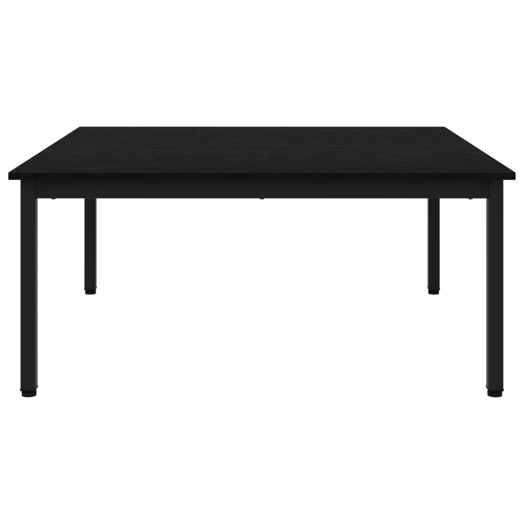 Tavolino da salotto | Tavolino da caff¨¨ | Tavolino da Soggiorno Rovere Nero 100 x 100 x 45 cm