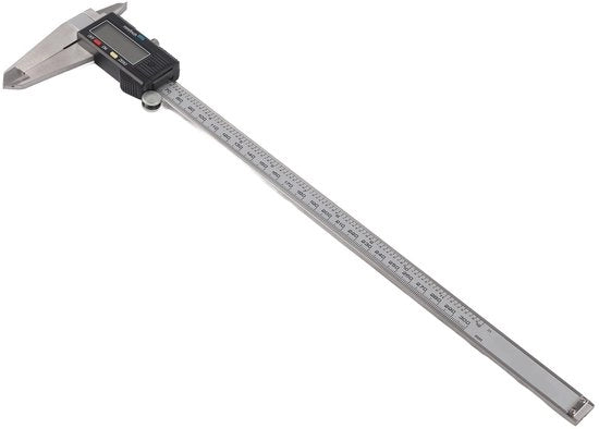 Misuratore Digitale 300 mm - Misuratore Elettronico - Acciaio Inossidabile - Display LCD Grande - Misurazioni Precise - Per Componenti di Macchine