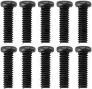 Viti di sostituzione per TV - Montaggio TV - Nero - M4 x 14 mm - Per Samsung BN96-38693A - 10 pezzi