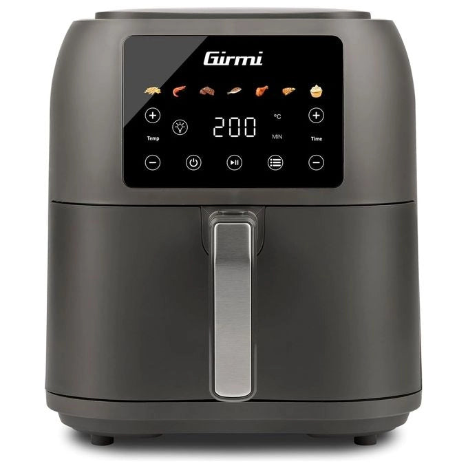 Girmi FG92 Singolo 8 L 1700 W Friggitrice ad aria calda Grigio