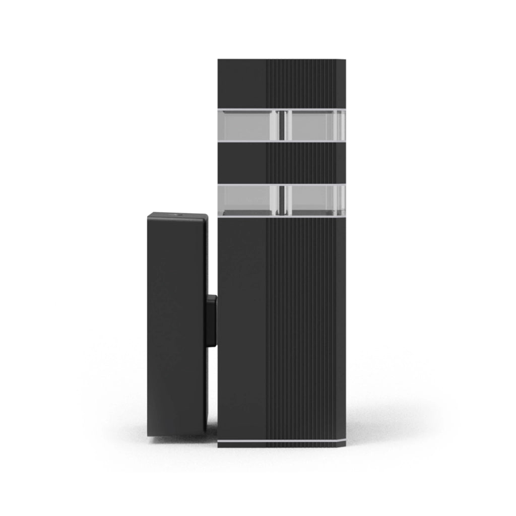Applique esterno Eko-Light Vini nero IP54 GU10 alluminio