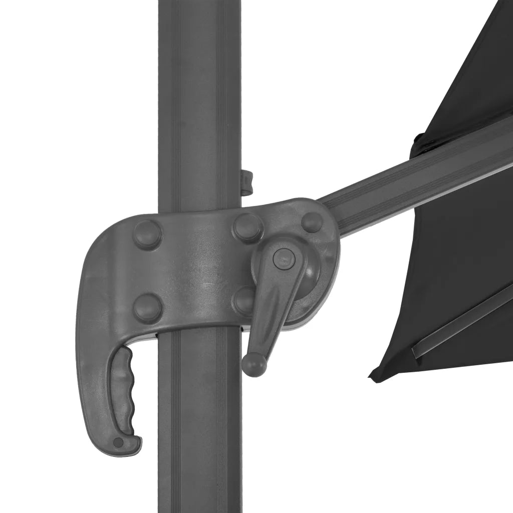 Parasole da Giardino con Base Portatile Antracite 276346