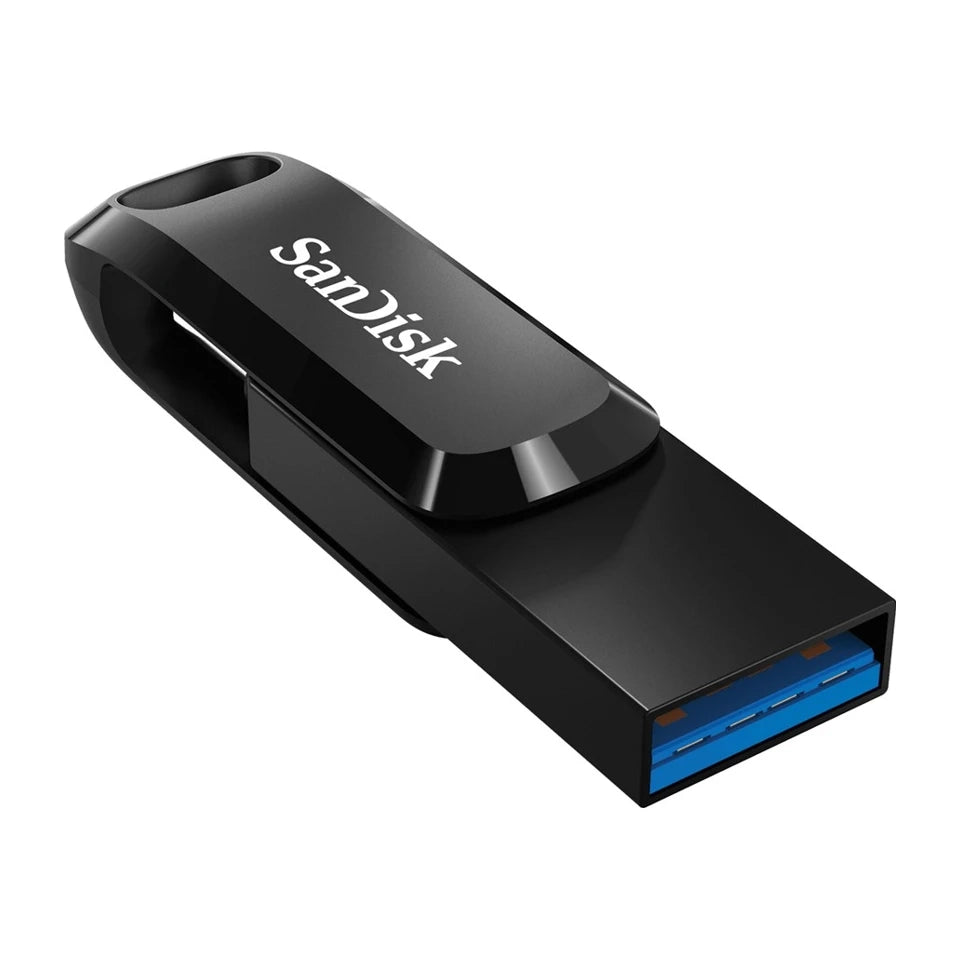 Chiavetta USB SanDisk Ultra Dual Drive Go da 512 GB USB Type-A / USB Type-C 3.2 Gen 1 (3.1 Gen 1) nera