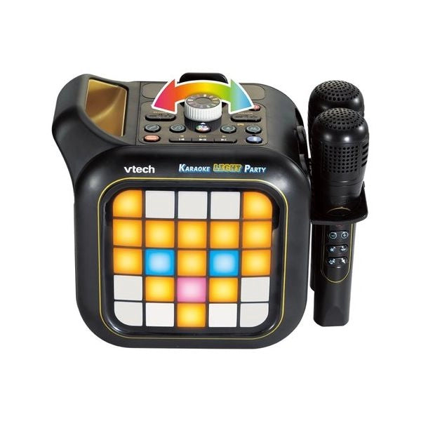 Karaoke vtech electronics 581707 light party bluetooth 2 microfoni wif