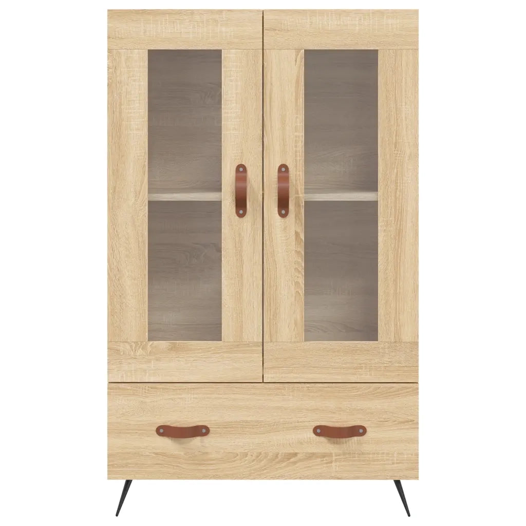 Credenza | Madia | Buffet da pranzo | Armadio da pranzo Rovere Sonoma 69,5x31x115 cm in Legno Multistrato