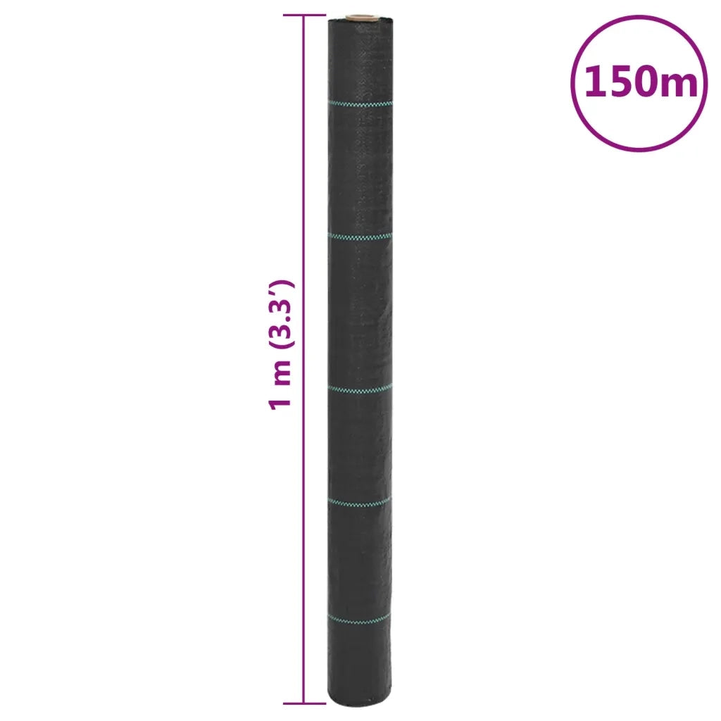 Membrana Antierbacce Nera 1x150 m in PP 4005148