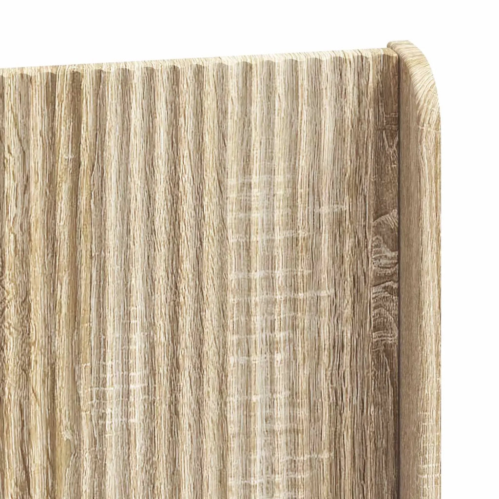 Struttura del letto con stoccaggio e testata Rovere Sonoma 3414069