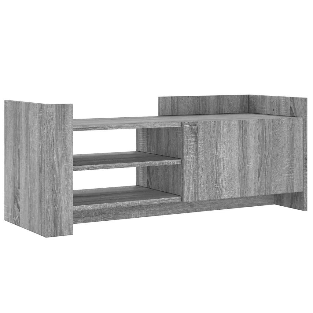 Mobile TV Grigio Sonoma 100x35x40 cm in Legno Multistrato 848379