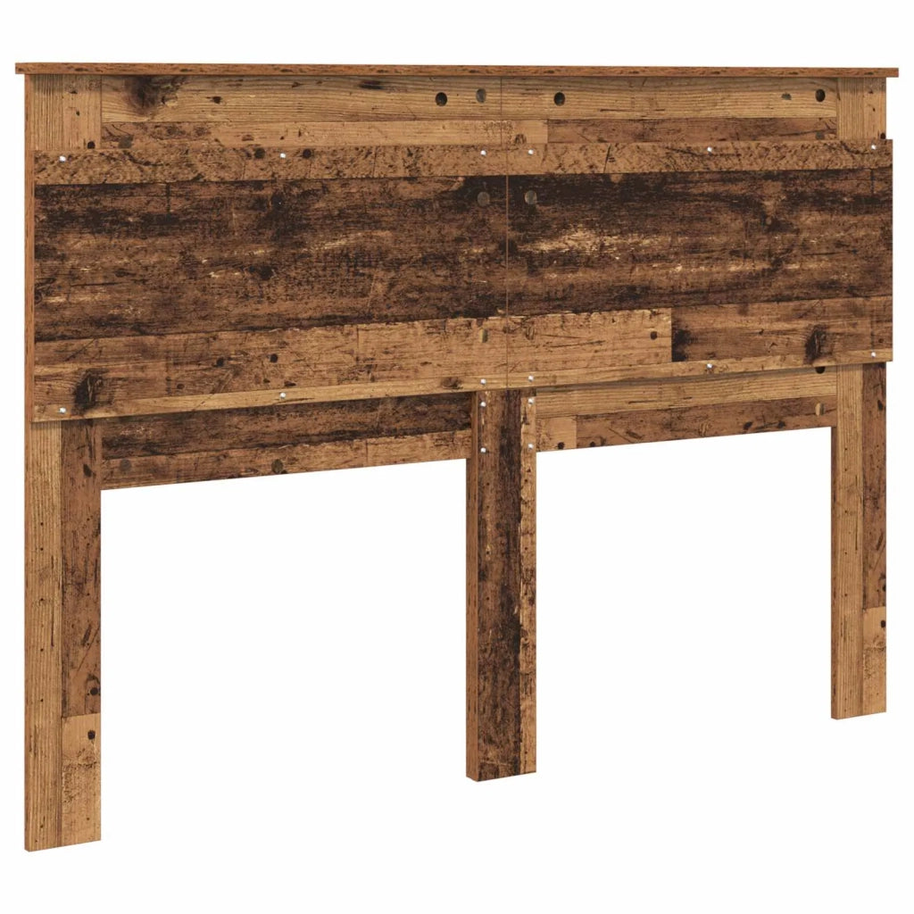 Testiera | Testata con Testiera | Testata Legno vecchio 140 cm Legno multistrato