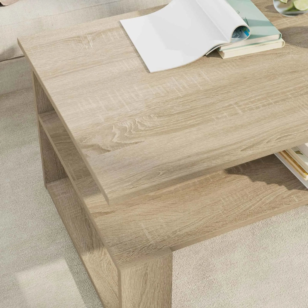 Tavolino da salotto Rovere Sonoma 90 x 50 x 40 cm 8000214
