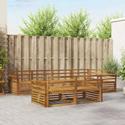 Set di divani da esterno 7 pcs Naturale 3373619