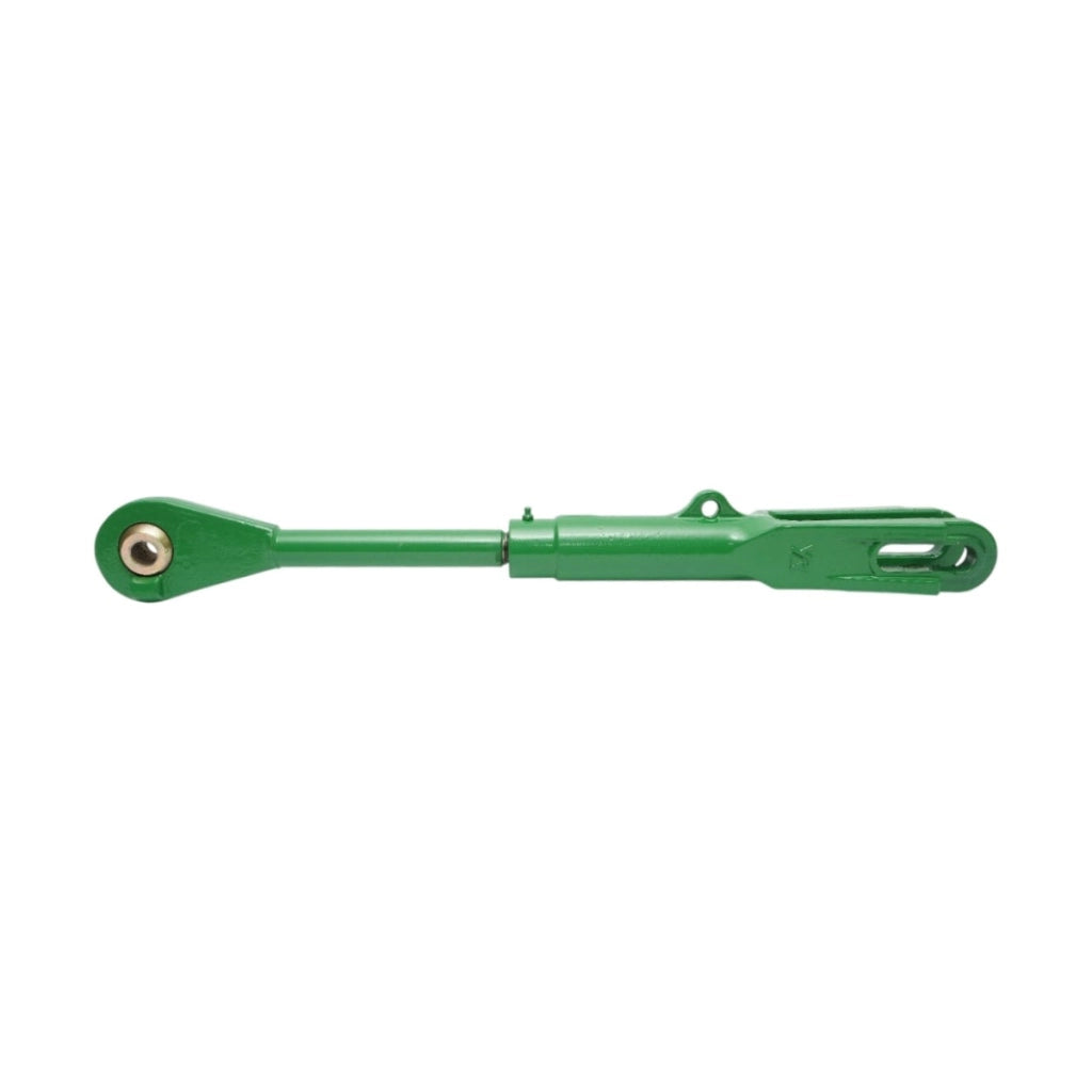 Tirante di sollevamento sinistro John Deere con testa sferica 20 mm – codici OEM AL200837, AL200839, RE206267