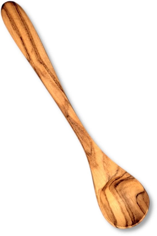 Lepel in Olijfhout 14 cm - Telescopico per Caffè - Telescopico per Tè - Telescopico per Caffè e Tè - Utensile per Caffè e Tè in Olijfhout - Utensile per Caffè e Tè in Legno - Utensile per Caffè e Tè di Alta Qualità e Sostenibile