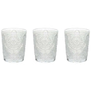 Set 3 bicchieri Savoia in vetro trasparente