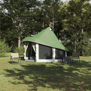 Tenda Tipi con tetto-Tenda da campeggio Verde 404 x 370 x 270 cm taffet¨¤