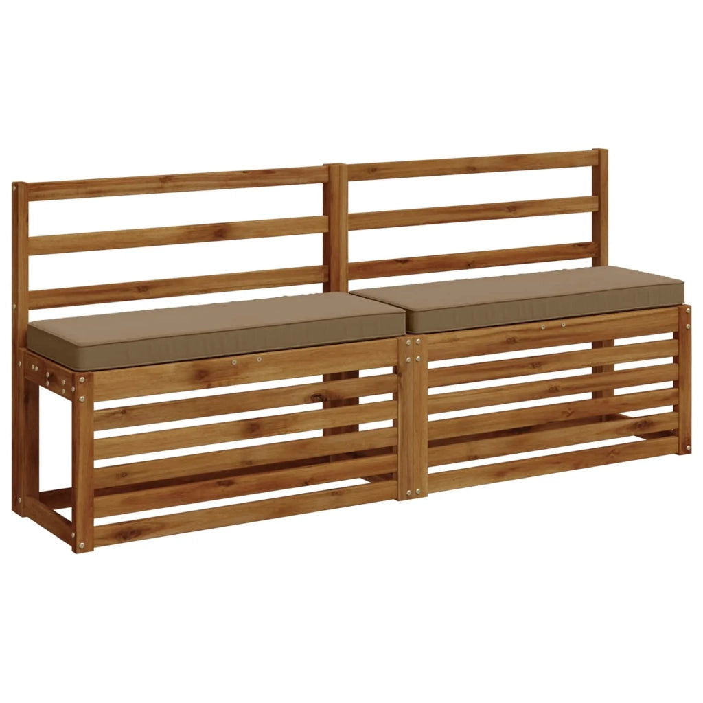 Cuscini per Panchina a 2 Pezzi VUGHT 2 pcs 100% Poliestere 950467