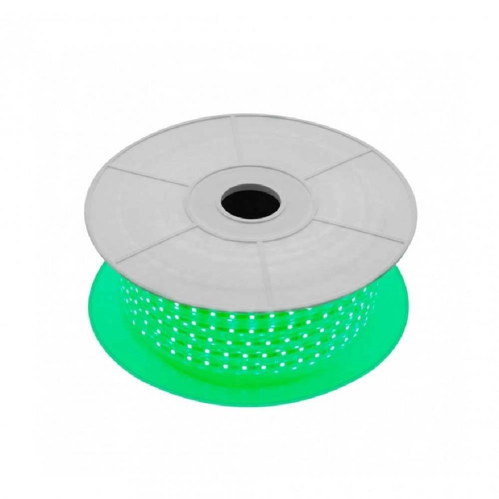 Trade Shop - Strisce Led Gommate 2835 144d 10mm 100mt 220v Vari Toni Di Colori Luce 2835smd -